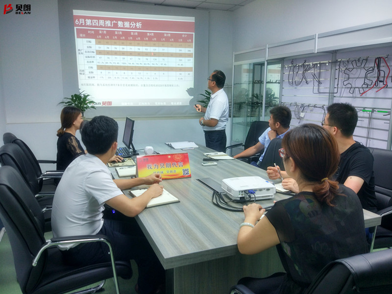 總結(jié)工作，計劃未來——貝朗鐵絲成型機員工周例會